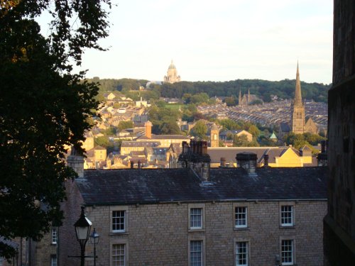 Lancaster from Castle Hill