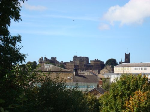 Castle view from Lancaster Canal