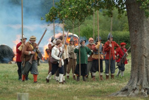 Civil War Re-enactment.