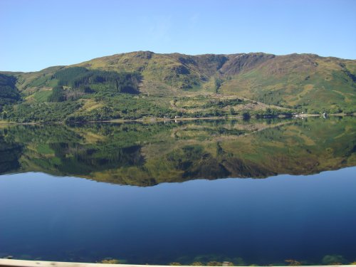 Crystal clear waters of Loch Duich