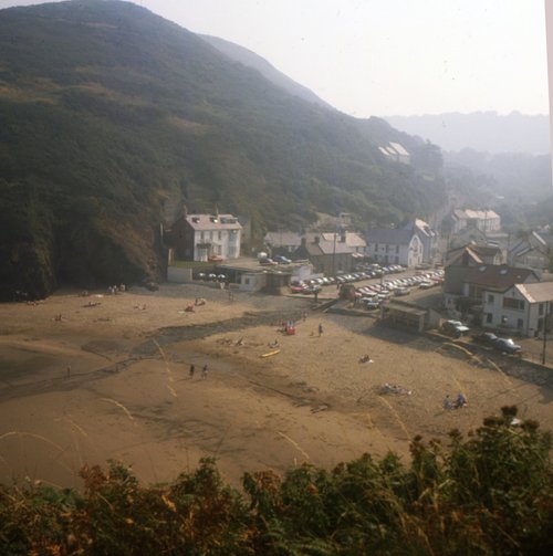 Llangrannog from the south