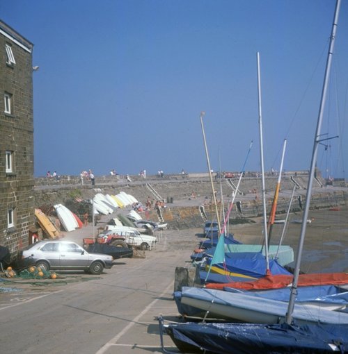 New Quay harbour wall