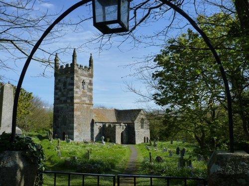 The Parish Church at Lizard, Cornwall
