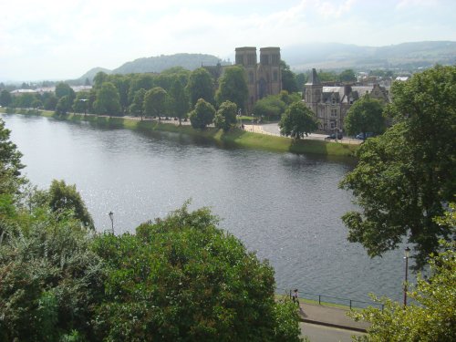 The River Ness from Castle Hill