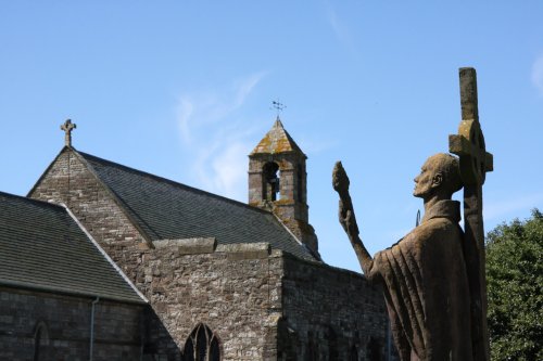 Statue of St Aidan, Lindisfarne