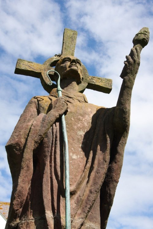 Statue of St Aidan