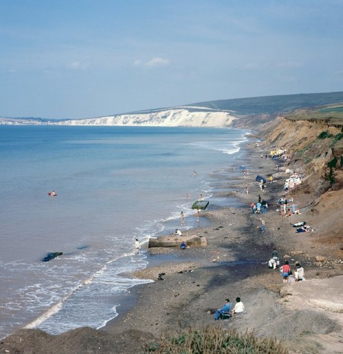 Compton beach, part of Freshwater Bay, Isle of Wight