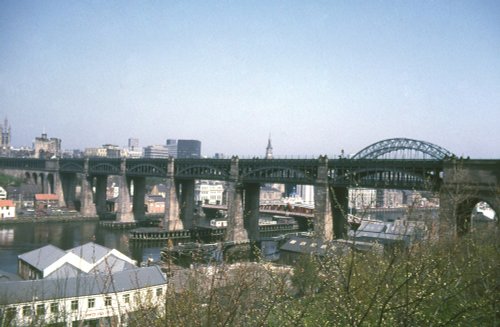 General view of the Tyne from Gateshead