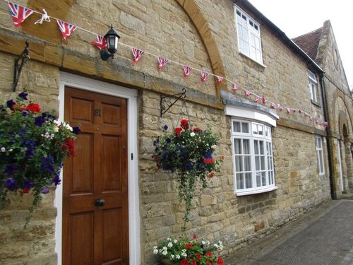 Podington on a wet day