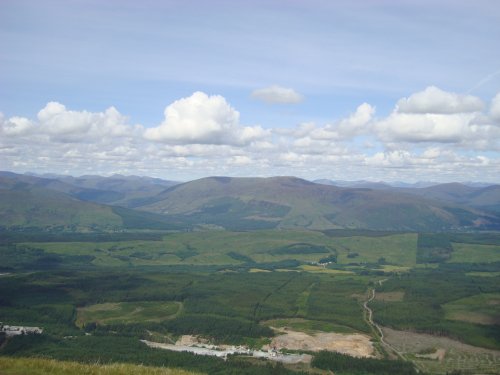 Lochaber from Sgurr Finnisg-aig