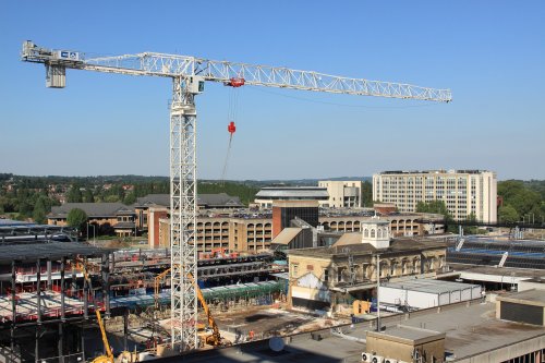 Reading Railway Station Construction Site