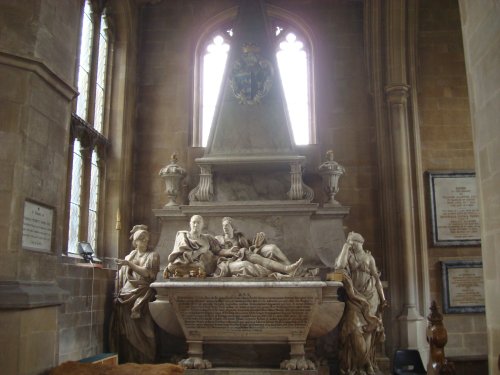 St Martin's, the tomb of John Cecil and his wife