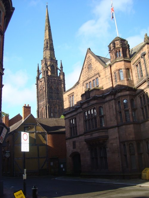 The tower of old St Michael's