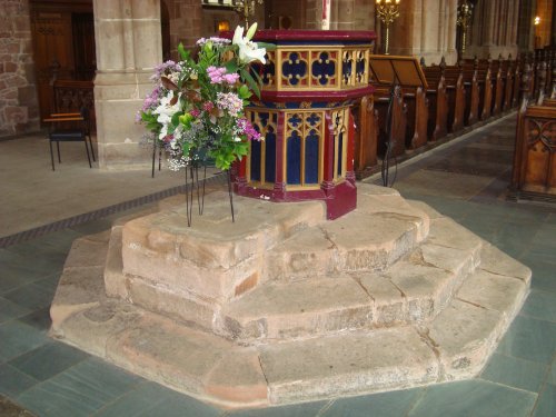 The Font of Holy Trinity Church