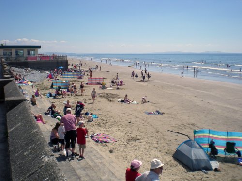 Pendine Sands, from Pendine Promenade.