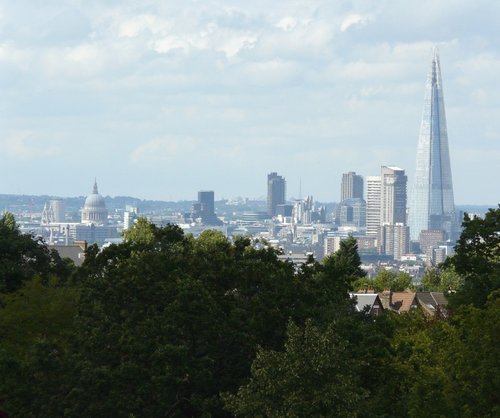 A View from Horniman Museum Gardens.
