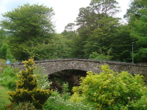 The Coe Bridge from Upper Carnoch