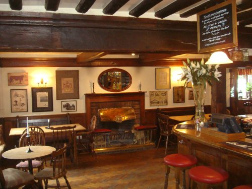 Interior of Henry VIII Inn