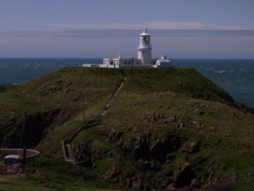 Strumble Head Lighthouse near Fishguard