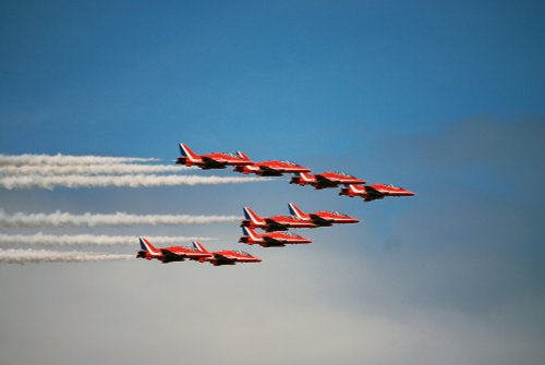 Red Arrows at Sunderland Airshow