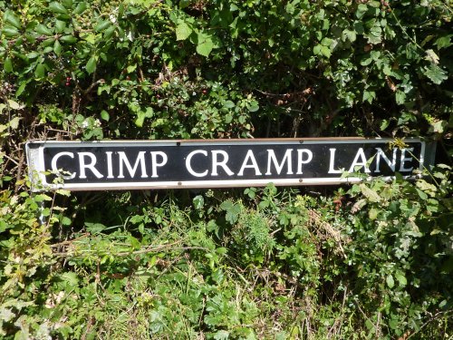 Road sign in Wheatacre