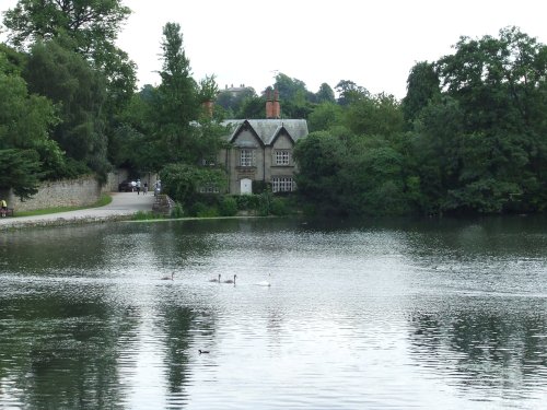 Melbourne Hall pond