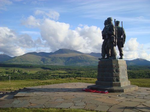 Commando Memorial and Ben Nevis