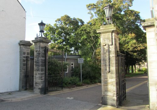 St Salvators Hall Gates
