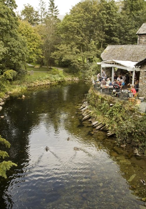 Grasmere village 6 riverside cafe again