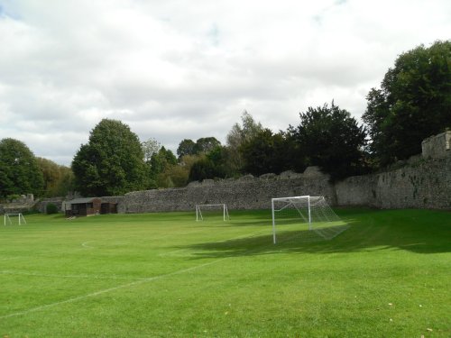 Winchester, ruins of the Wolvesey Castle
