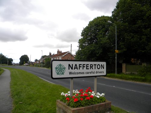 Nafferton sign