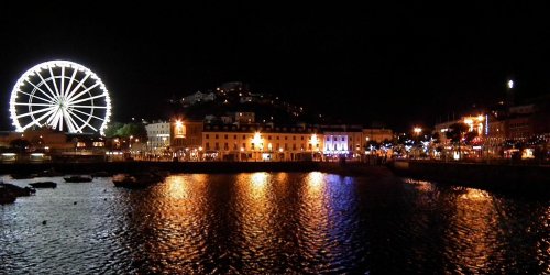Torquay at night