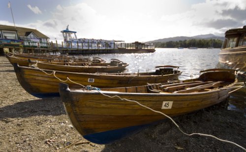 Ambleside row boats