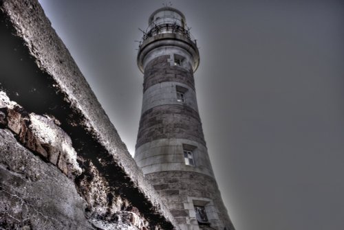Dominant Lighthouse At Roker