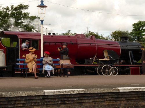 Great Central Railway 1940's weekend at Quorn station