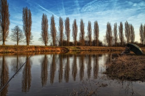 Fishing the Trent at Barrow