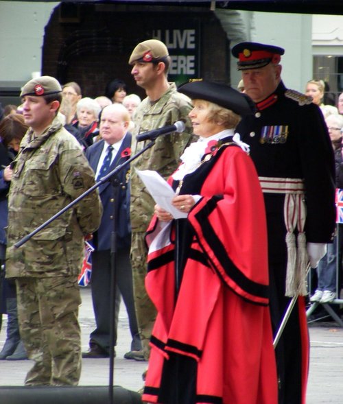 Royal Anglian Regiment home coming from Iraq