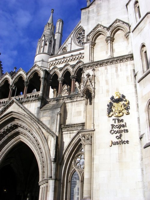 Royal Courts Of Justice, Strand, London