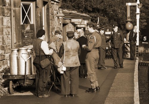 North Yorkshire Moors Railway war weekend 4