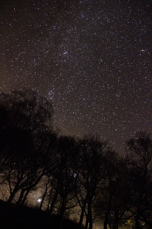 Stars over Lake Vyrnwy