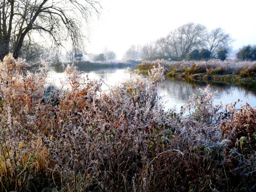 On a cold and frosty morning in Thurmaston