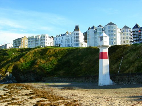 The lighthouse at Port Erin