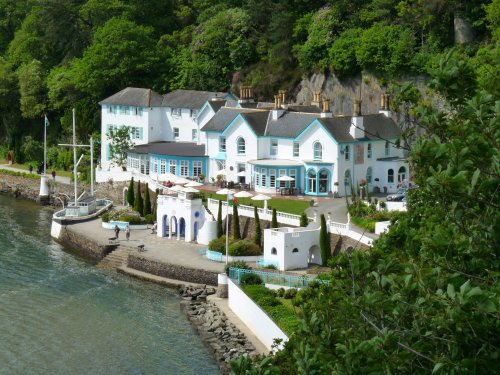 Port Merion village hotel