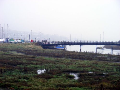 Leigh on Sea, Bridge across to Two Tree Island