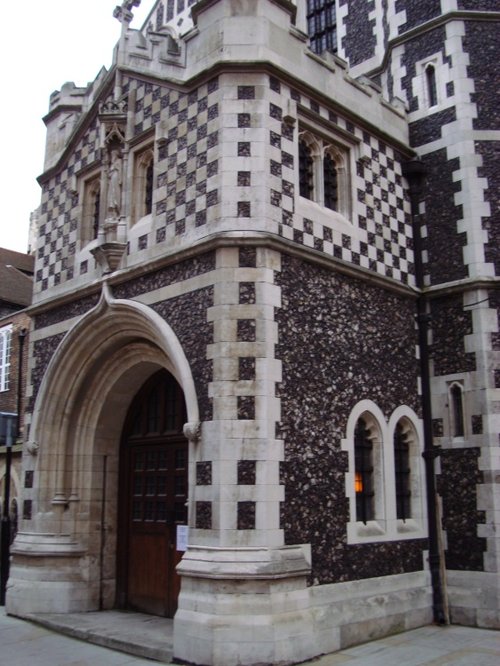 Entrance to the Priory Church St Bartholomew the Great