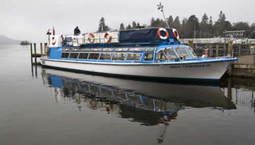 Miss Cumbria IV reflected