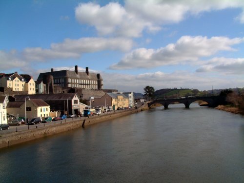 The River Towy at Carmarthen
