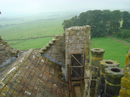 Bolton Castle rooftop