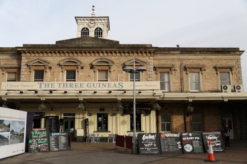 The Three Guineas formerly the Old Reading Station Building