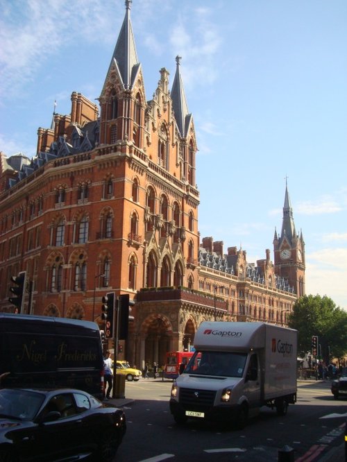 St Pancras Chambers from Euston Road